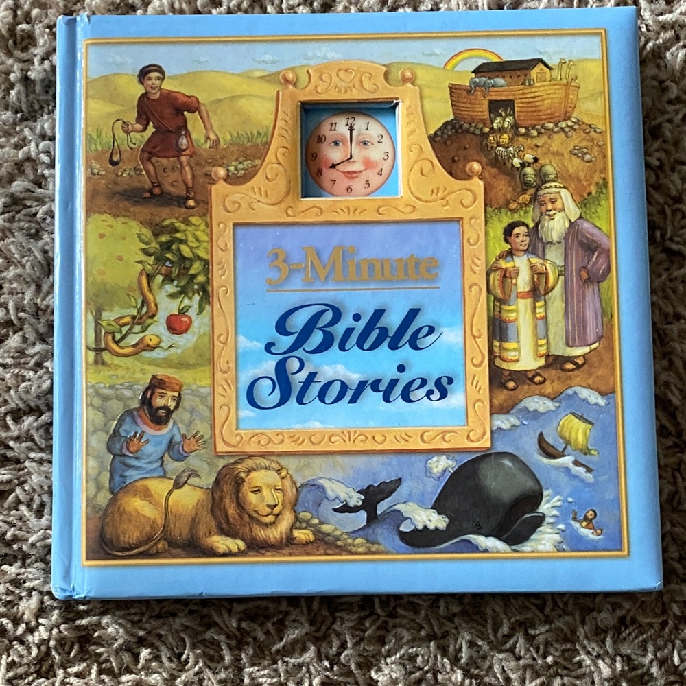Children's 3-Minute Bible Stories Storybook(Hardcover)